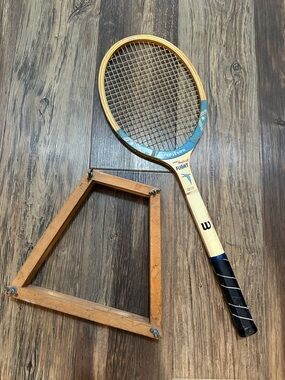 VTG Wilson Mary Hardwick FLIGHT speed flex wood tennis racket